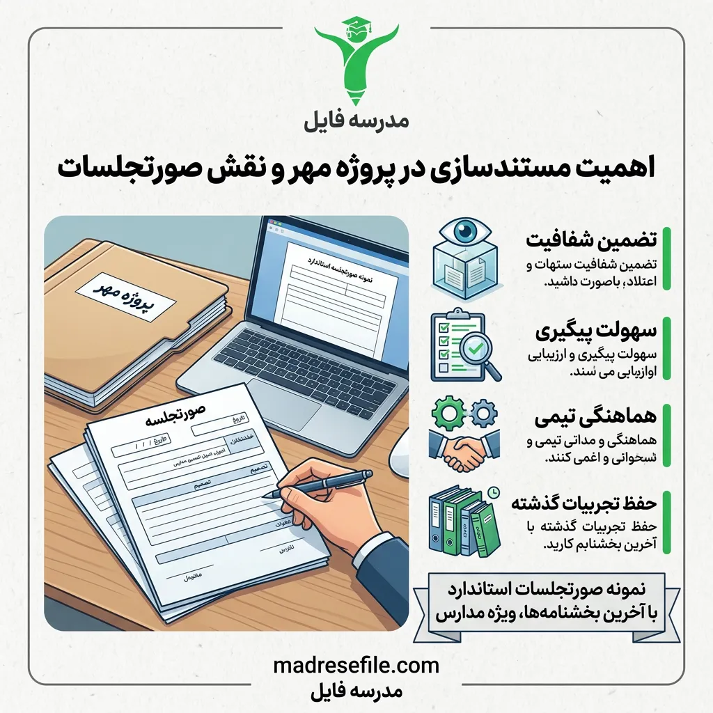 اهمیت مستند سازی در پروژه مهر و نقش صورتجلسات 1 1