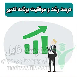 محاسبه ی درصد رشد و موفقیت برنامه تدبیر