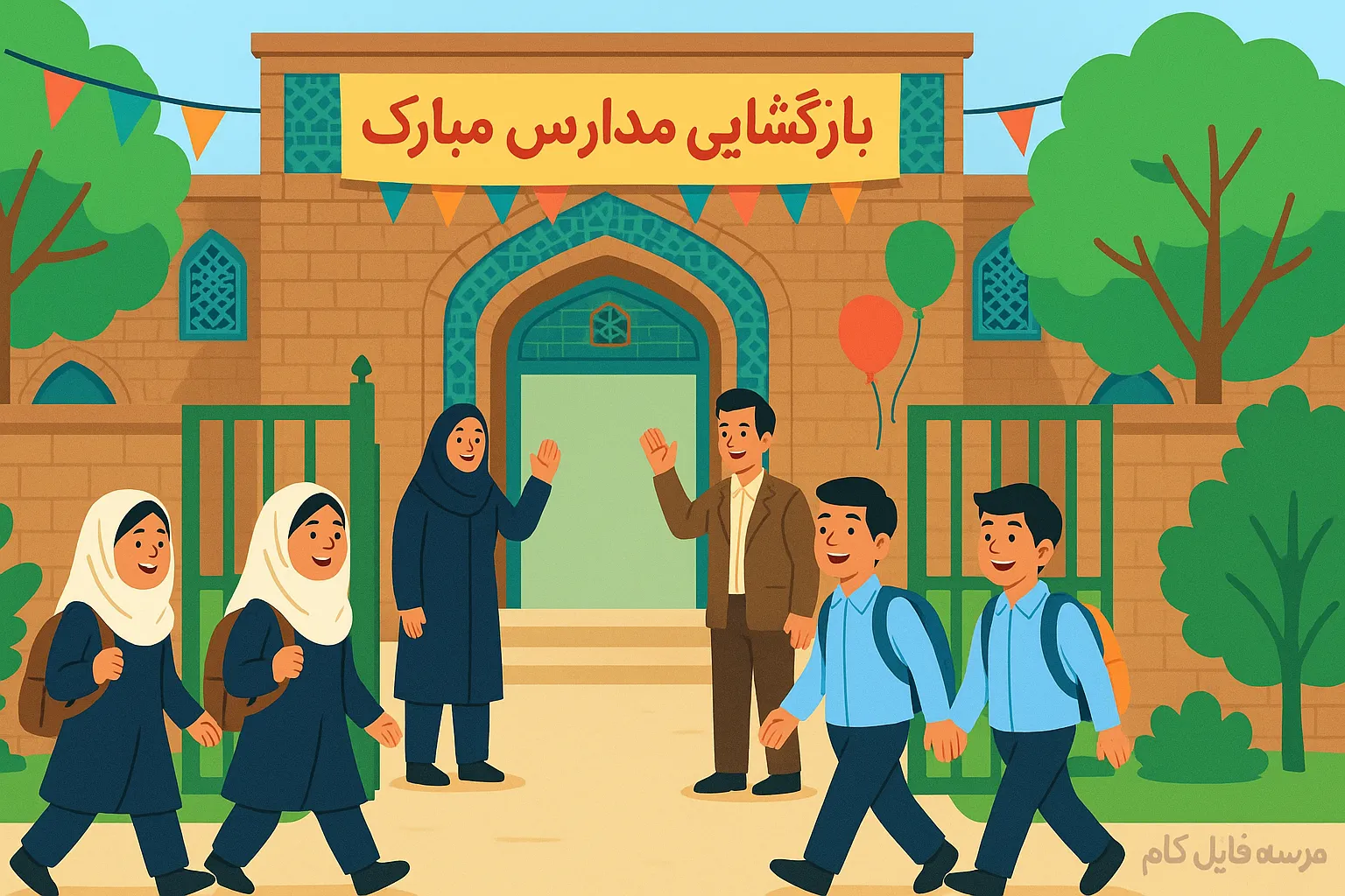 نمونه گزارش پروژه مهر مدرسه