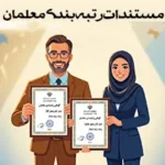مستندات رتبه بندی معلمان