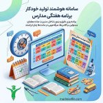 Barname Haftegi Saz | نرم افزار برنامه هفتگی ساز اتوماتیک مدارس + پوستر چاپی رنگی | مدرسه فایل